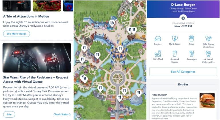 My Disney Experience App Walt Disney World