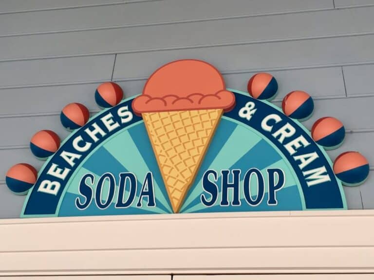Beaches and Cream Soda Shop at Walt Disney World 1