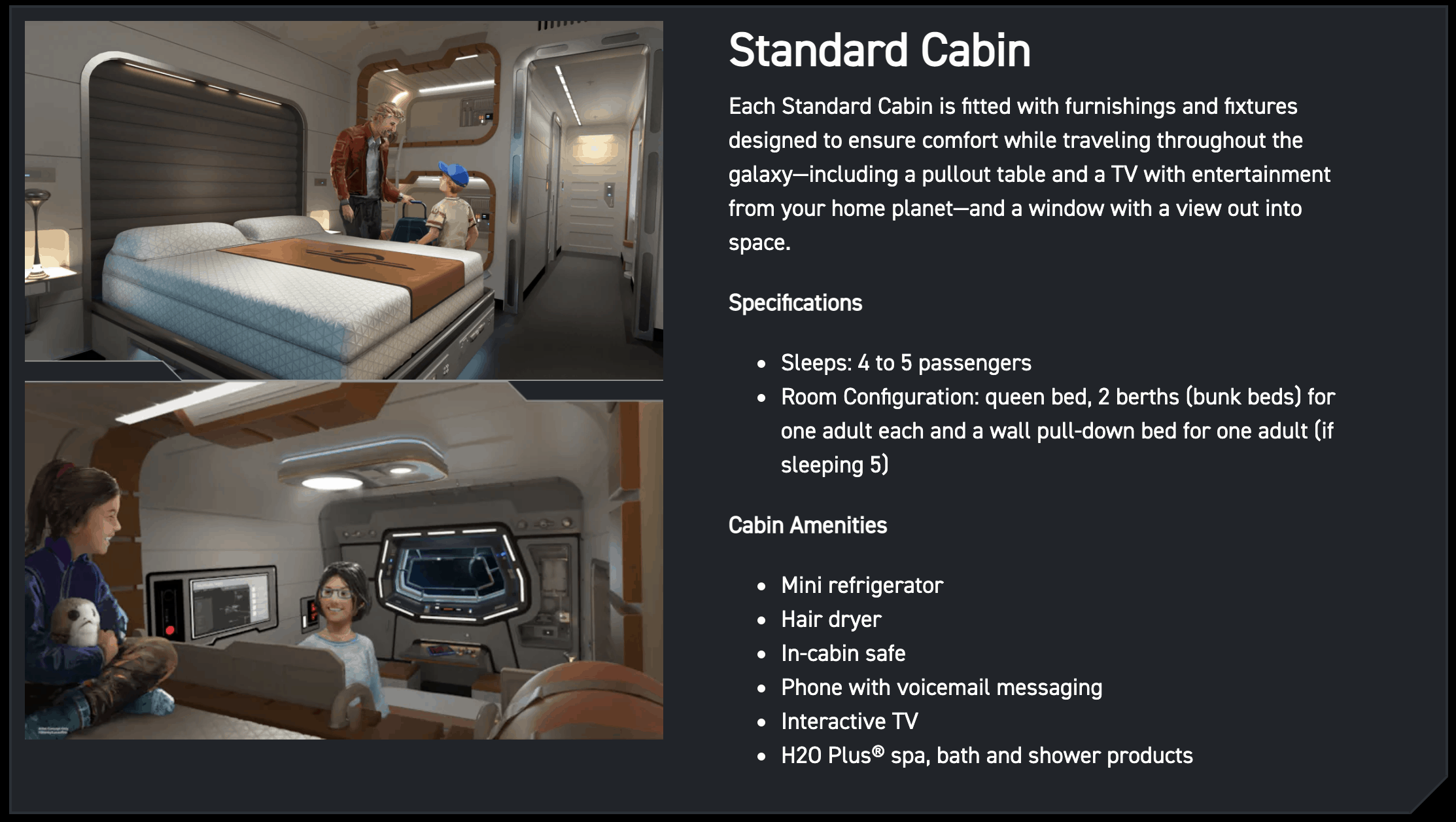 Star-Wars-Galactic-Starcruiser-Standard-Cabin