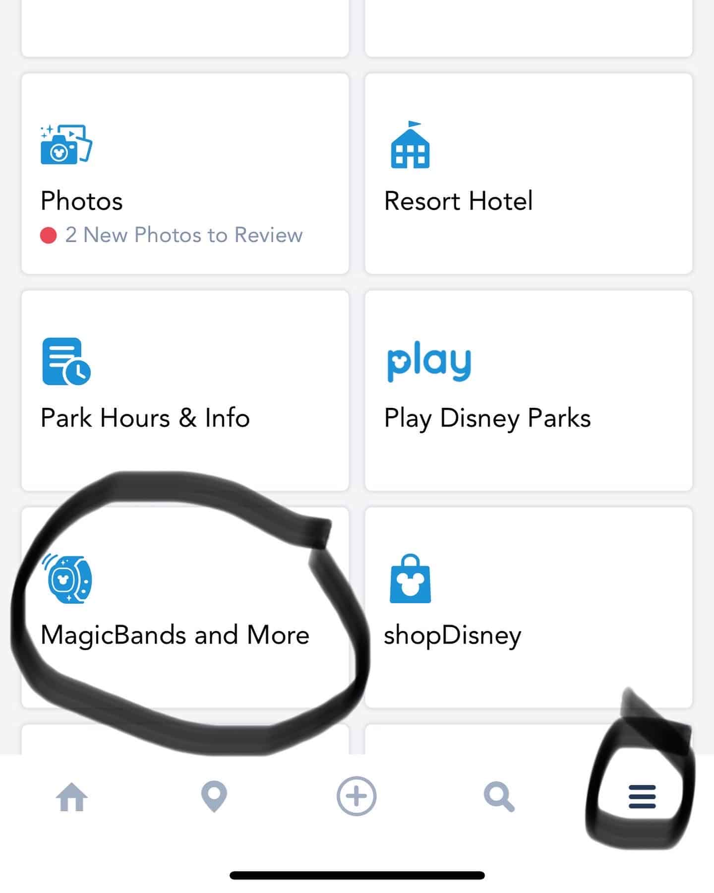 MagicBand My Disney Experience 1